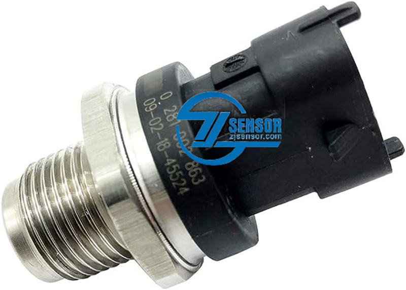 1800 Bar Diesel Fuel Pressure Sensor For Hyundai OE: 0281002863